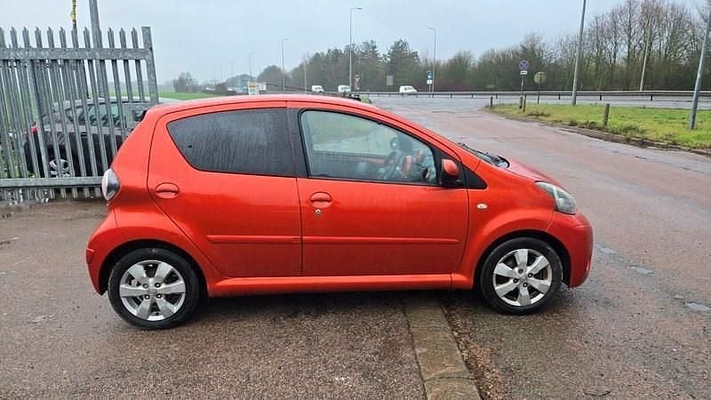 Used Toyota Aygo 2012 Orange Hatchback