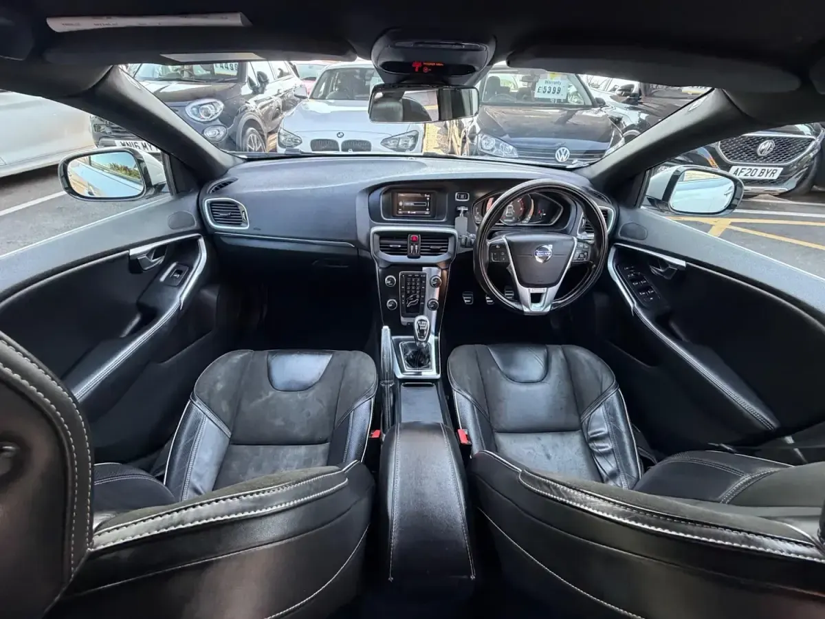 Used Volvo V40 R-Design 2014 Silver Hatchback