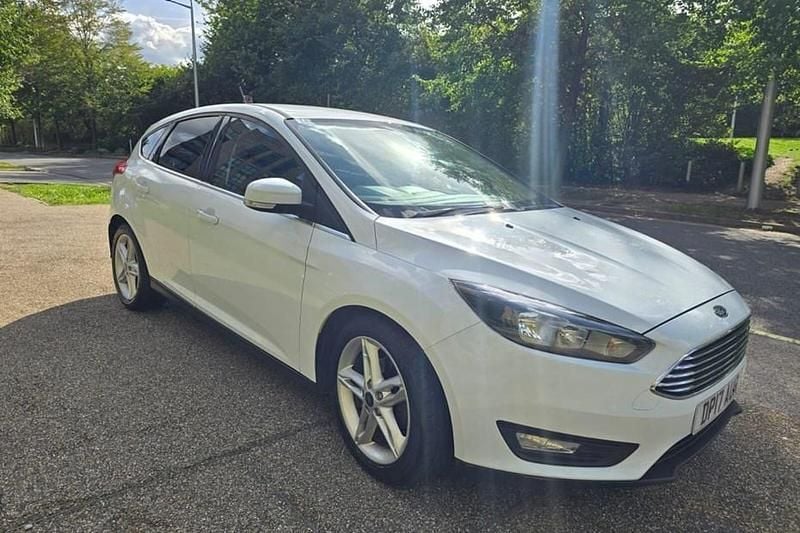 White Used 2017 Ford Focus Zetec Hatchback | £5,499 (Super price) - Image 1/1