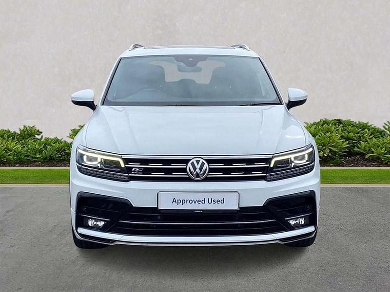 Used VW Tiguan R-line 150 HP (110 kW) 2018 White SUV