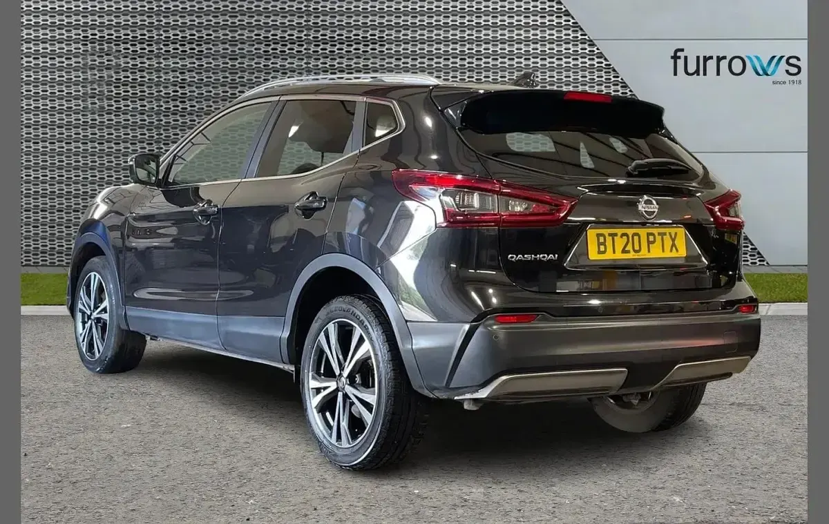 Used Nissan Qashqai N-Connecta 160 HP (117 kW) 2020 Black SUV