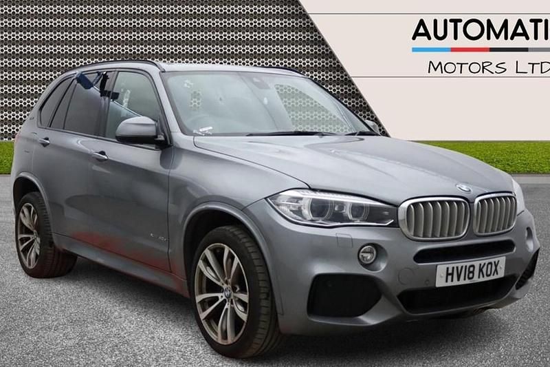 Used BMW X5 M Sport 313 HP (230 kW) 2018 Grey SUV