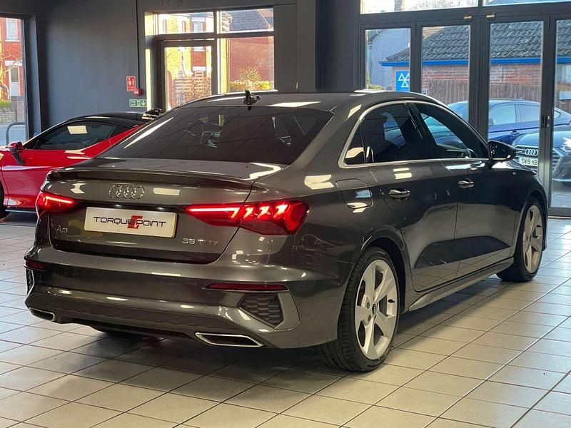 Used Audi A3 S-Line 150 HP (110 kW) 2021 Grey Sedan
