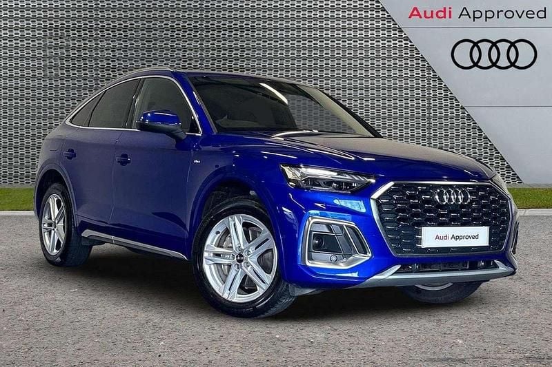 Blue Used 2024 Audi Q5 Sportback S-Line SUV | £39,495 (Fair price) - Image 1/3