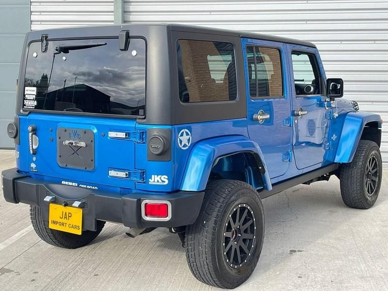 Used Jeep Wrangler Rubicon 285 HP (209 kW) 2014 Blue SUV