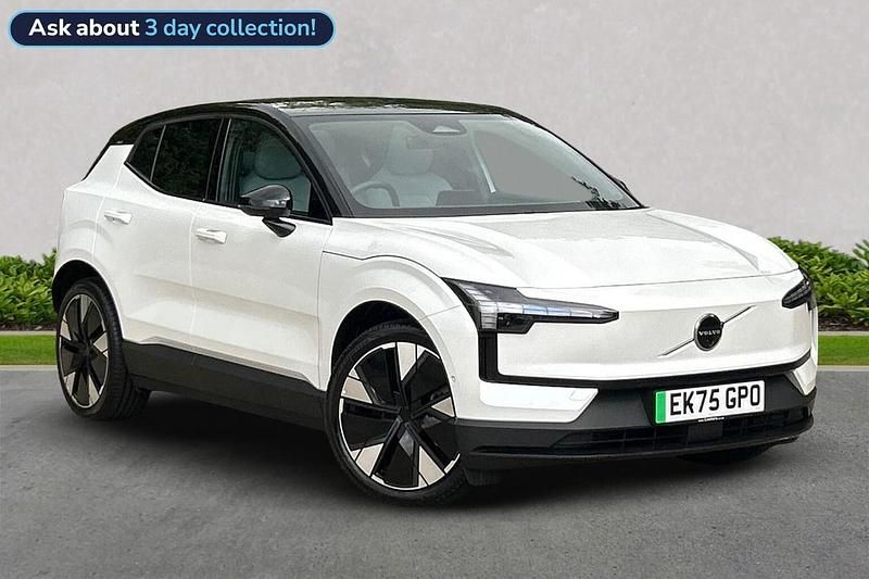 White New 2025 Volvo EX30 Performance SUV | £33,599 (Super price) - Image 1/4