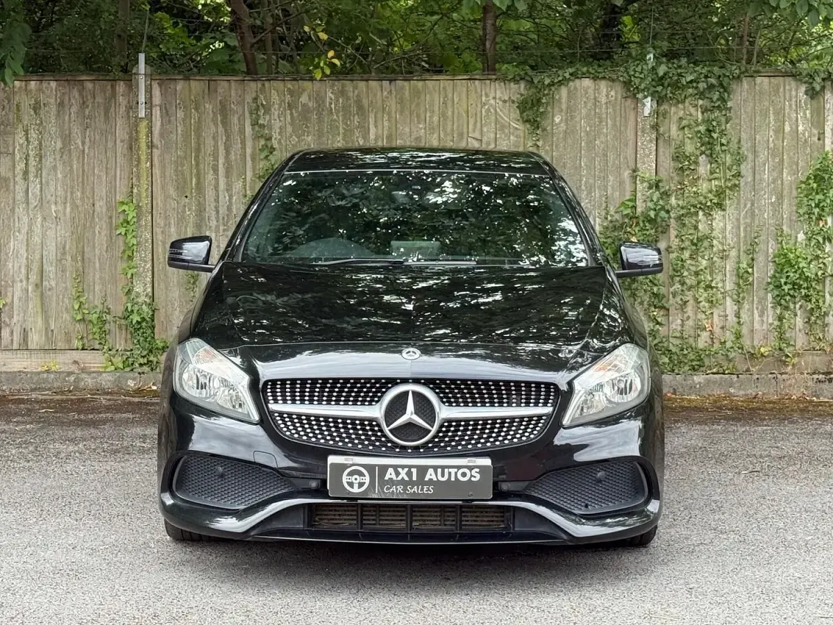 Used Mercedes A180 AMG line 2018 Black Hatchback