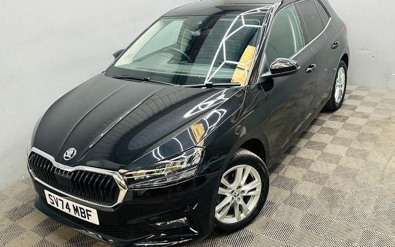 Used Skoda Fabia SE L 116 HP (85 kW) 2024 Black Hatchback