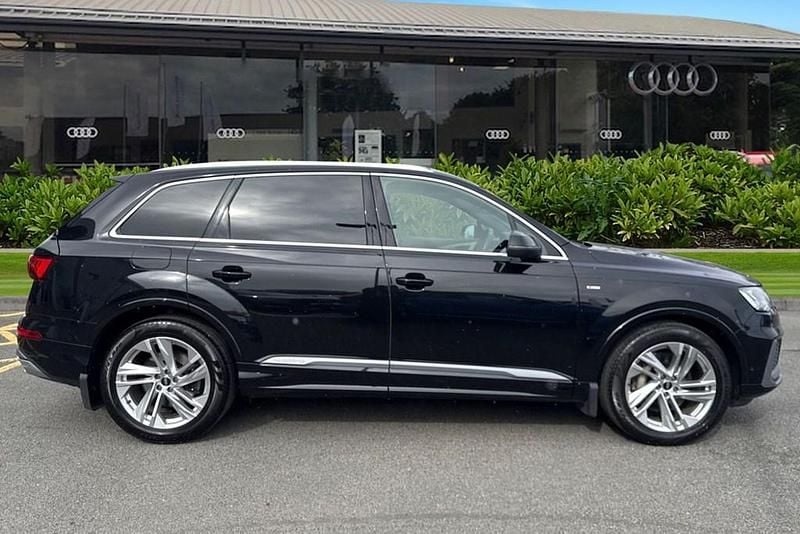 Begagnad Audi Q7 S-Line 231 HK (169 kW) 2023 Svart SUV