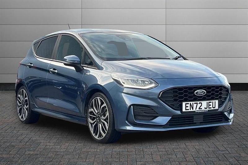 Used Ford Fiesta ST-Line X 100 HP (73 kW) 2023 Chrome blue Hatchback