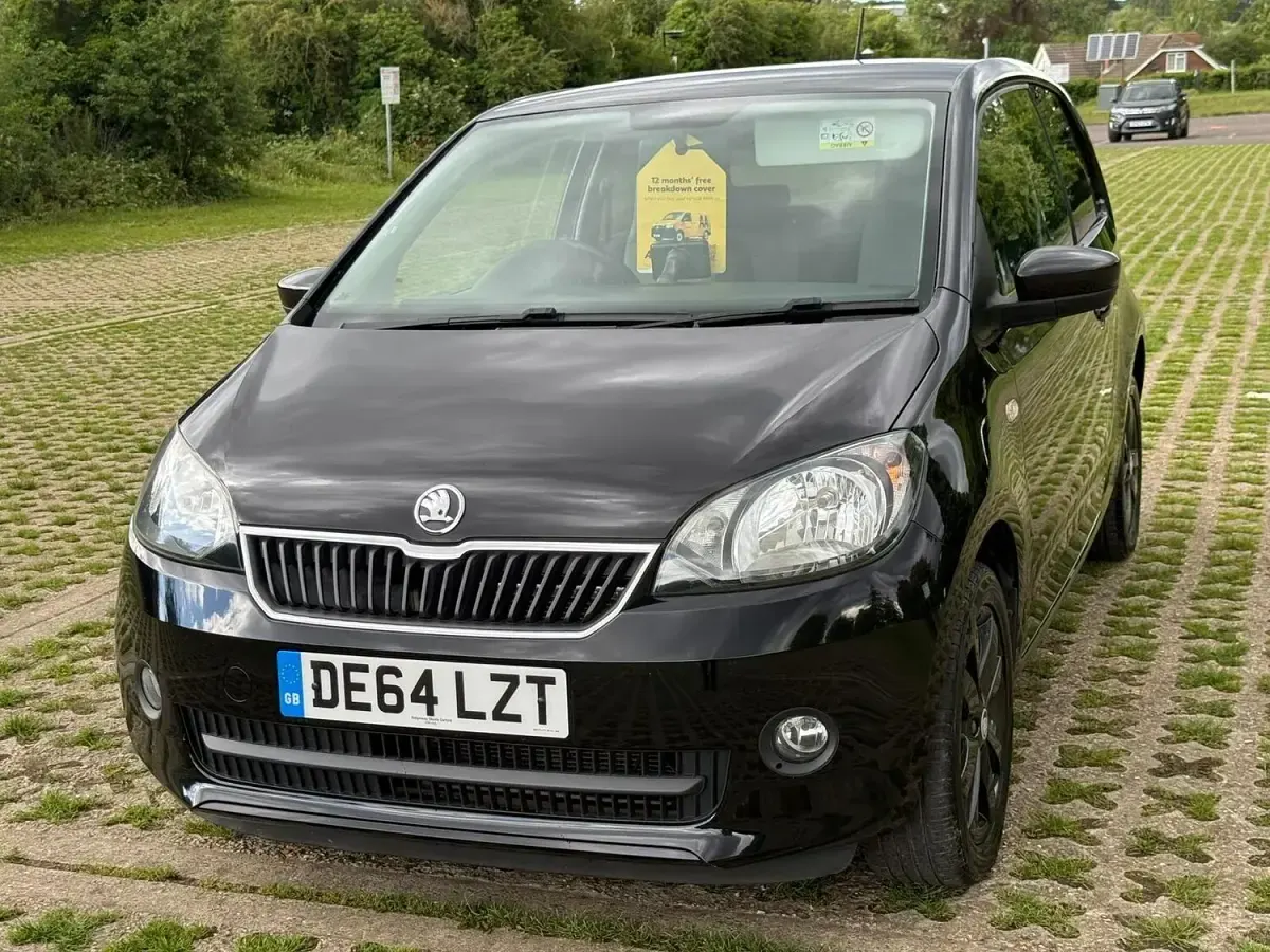 Used Skoda Citigo 60 HP (44 kW) 2014 Black Hatchback