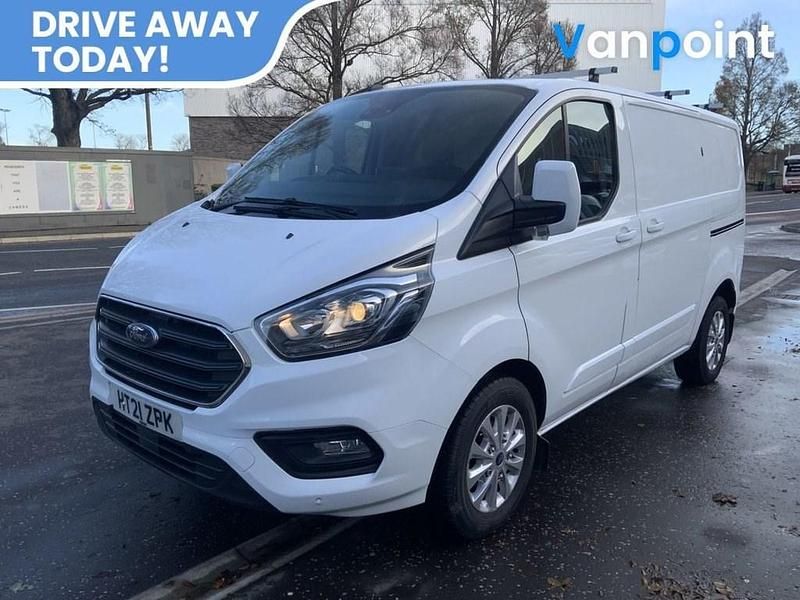 Used Ford Transit Custom Limited 130 HP (95 kW) 2021 White Van