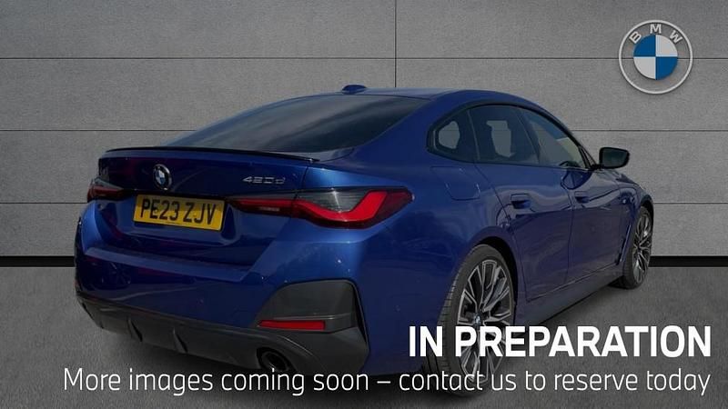 Used BMW 420 Gran Coupé M Sport 190 HP (139 kW) 2023 Blue Coupe