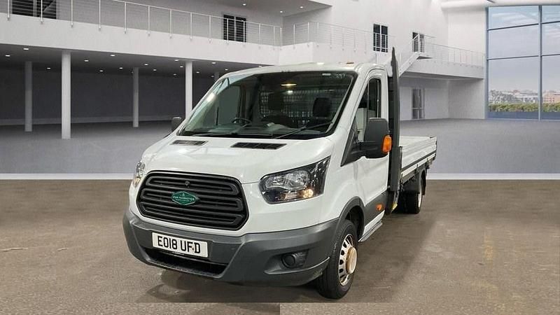 Used Ford Transit 130 HP (95 kW) 2018 White Cabriolet