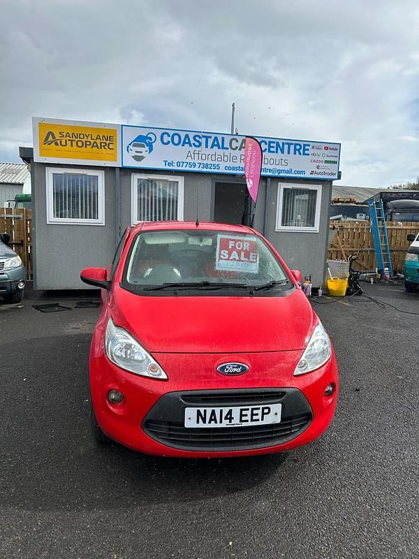 Red Used 2014 Ford Ka Zetec Hatchback | £2,250 (Super price) - Image 1/4