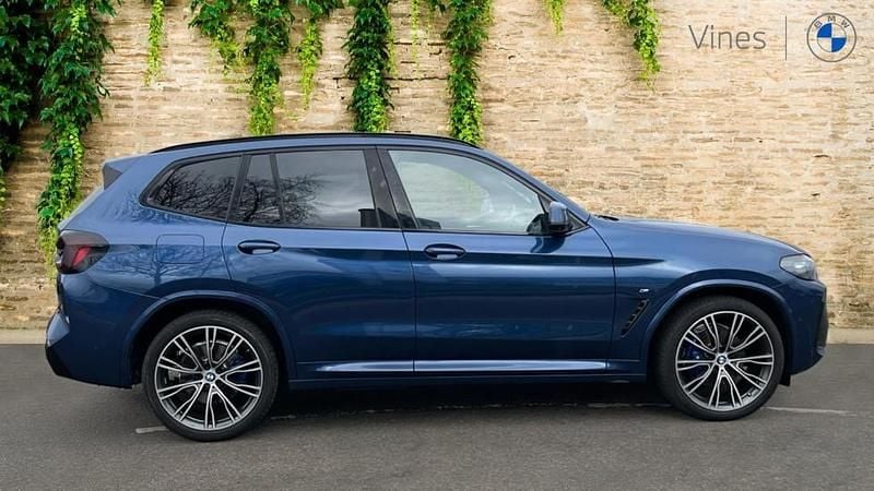 Used BMW X3 M Sport 181 HP (133 kW) 2023 Blue SUV
