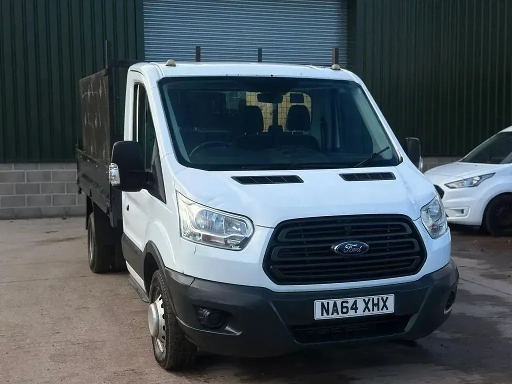 Used Ford Transit 125 HP (91 kW) 2014 White Cabriolet