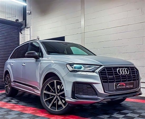 Silver Used 2023 Audi Q7 Black Edition SUV | £47,995 (Fair price) - Image 1/1