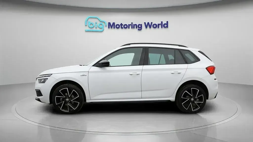 Used Skoda Kamiq Monte Carlo 150 HP (110 kW) 2022 White SUV