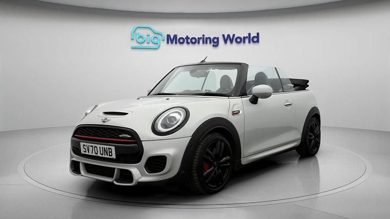 Used Mini John Cooper Works Cabriolet 231 HP (169 kW) 2020 Silver Cabriolet