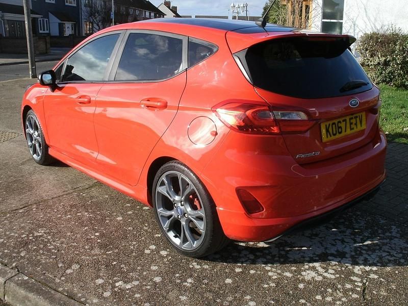 Used Ford Fiesta ST-Line X 2018 Red Hatchback