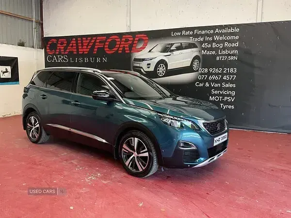 Używany Peugeot 5008 GT-line 2019 Zielony SUV