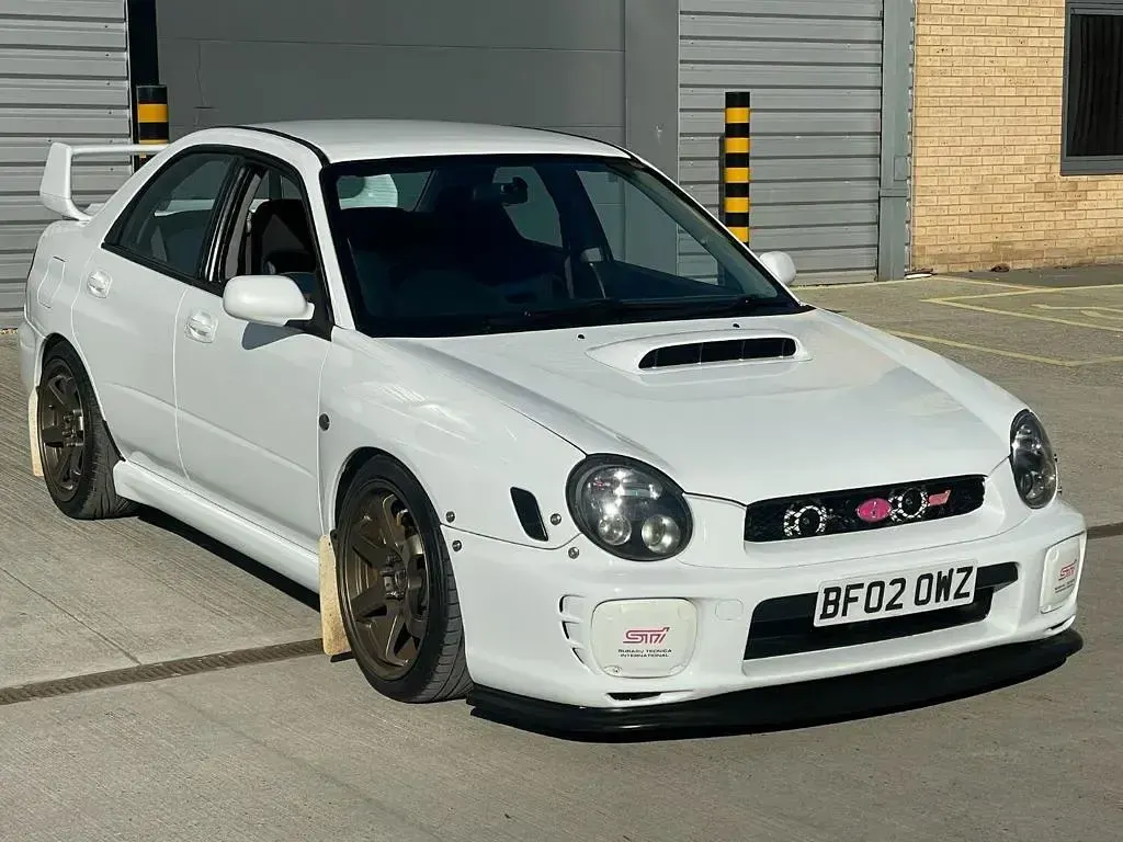 Used Subaru Impreza 2002 White Sedan