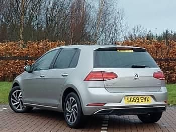 Used VW Golf VII Match 115 HP (84 kW) 2019 Silver Hatchback