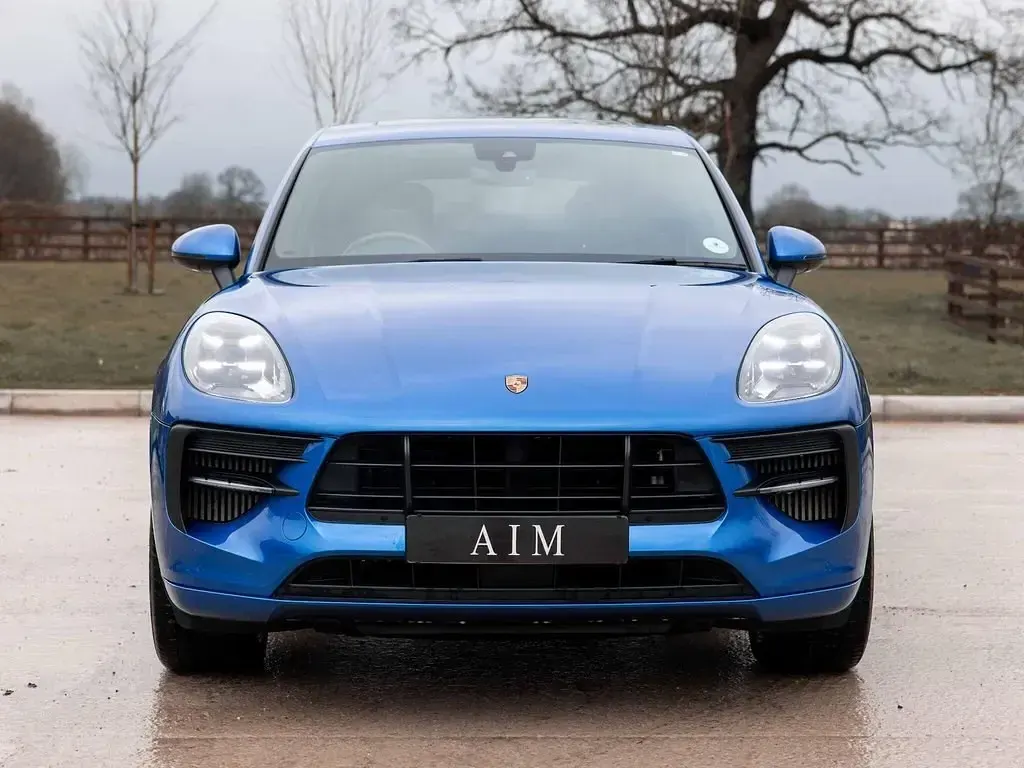 Begagnad Porsche Macan 2021 Blå SUV