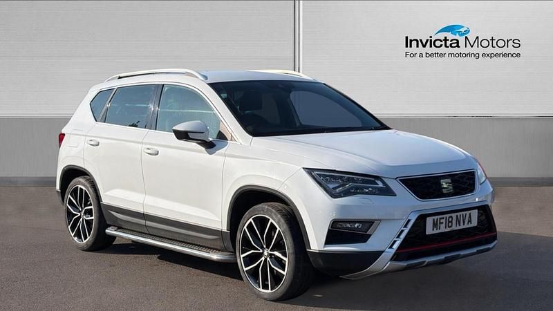 Used Seat Ateca 4Drive 190 HP (139 kW) 2018 White SUV