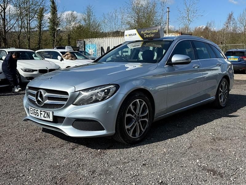 Used Mercedes C200 136 HP (100 kW) 2016 Silver Estate