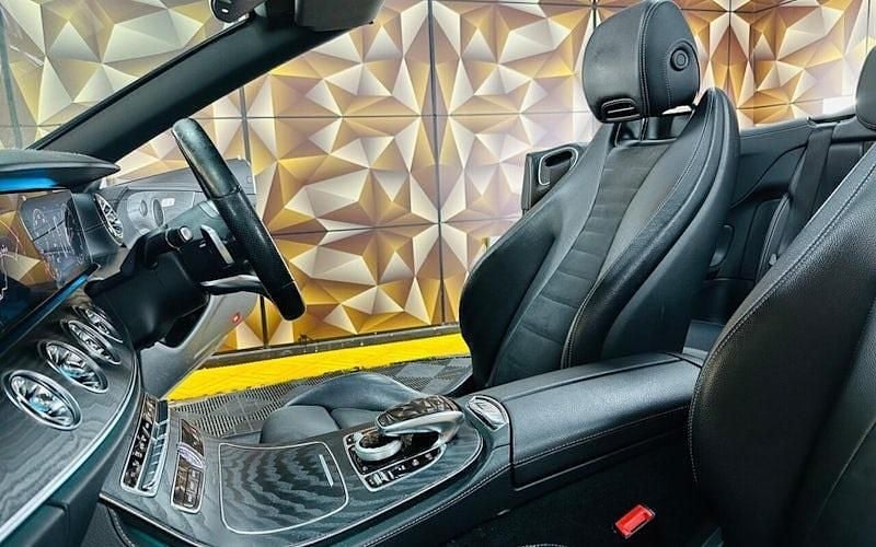 Used Mercedes E300 AMG line 245 HP (180 kW) 2019 White Cabriolet