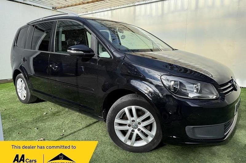 Black Used 2015 VW Touran SE MPV | £4,295 (Fair price) - Image 1/1