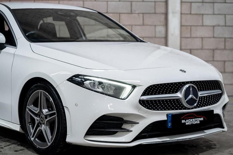 Used Mercedes A200 AMG Line Premium 2018 White Hatchback