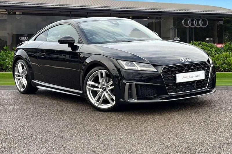Black Used 2021 Audi TT S-Line Coupe | £22,990 (Fair price) - Image 1/4