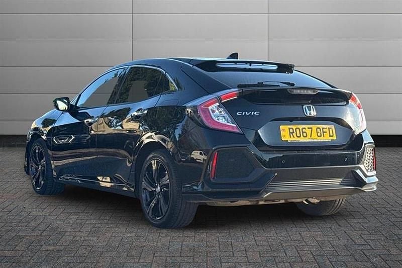 Used Honda Civic Prestige 182 HP (133 kW) 2017 Black Hatchback