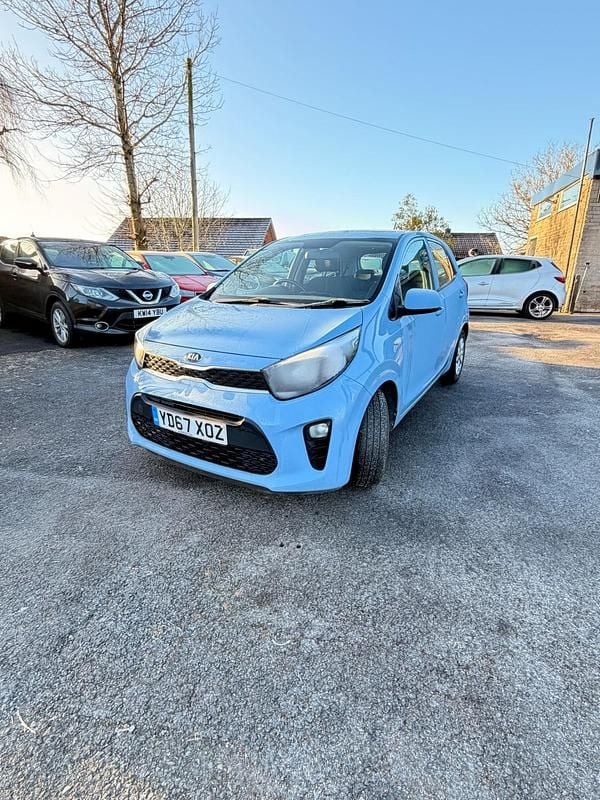 Used Kia Picanto 2017 Blue Hatchback