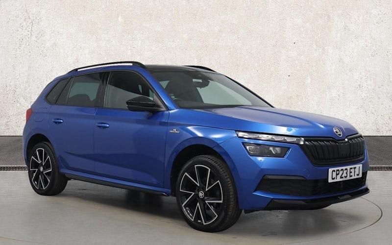 Blue Used 2023 Skoda Kamiq Monte Carlo SUV | £16,799 (Fair price) - Image 1/3