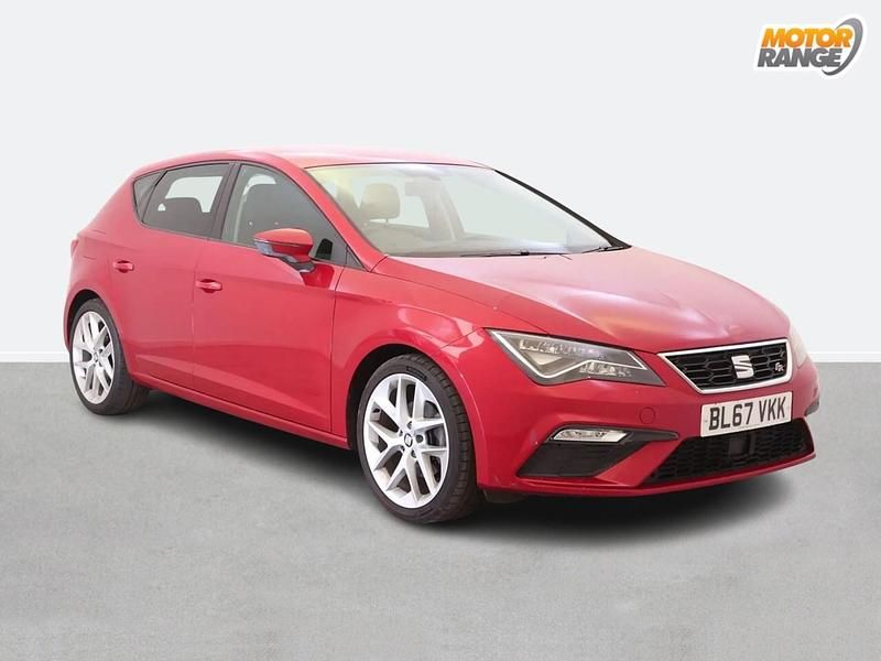 Red Used 2018 Seat Leon FR Hatchback | £11,495 (Fair price) - Image 1/4