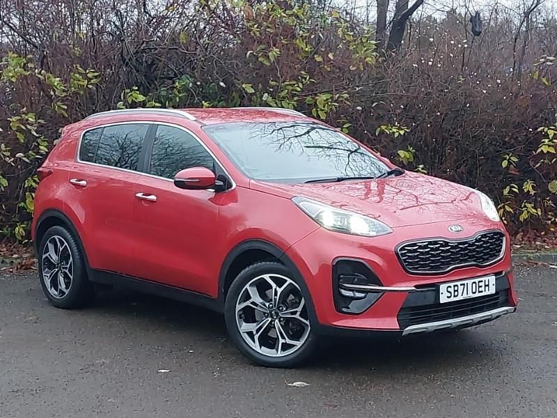Red Used 2022 Kia Sportage GT-Line SUV | £16,698 (Good price) - Image 1/4