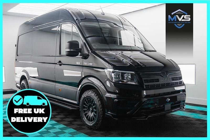 Black New 2025 MAN TGE Van | £58,995 - Image 1/4