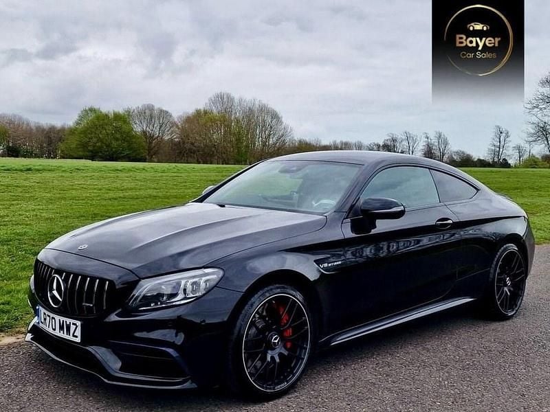 Used Mercedes C63S AMG 2020 Black Coupe