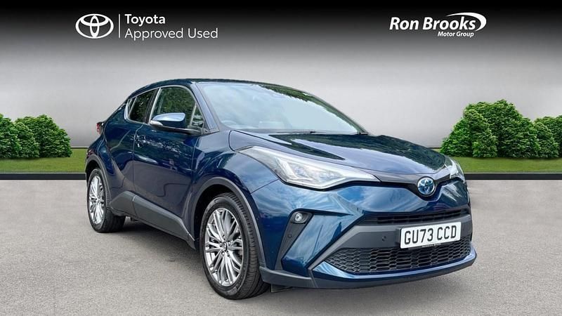 Blue Used 2023 Toyota C-HR SUV | £23,166 (Fair price) - Image 1/4