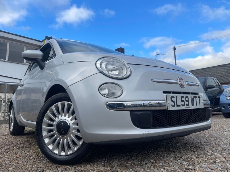 Silver Used 2008 Fiat 500 Lounge Hatchback | £5,495 - Image 1/4