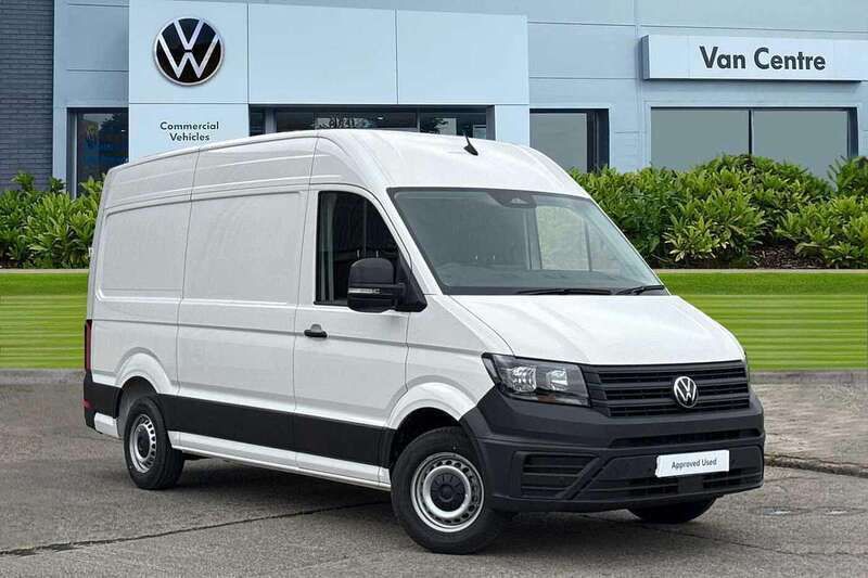 White New 2024 VW Crafter Van | £32,749 - Image 1/4