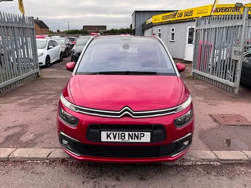 Used Citroën Grand C4 Picasso Feel 120 HP (88 kW) 2018 Red MPV