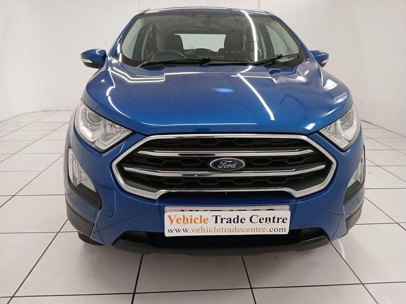 Used Ford Ecosport Zetec 125 HP (91 kW) 2018 Blue SUV