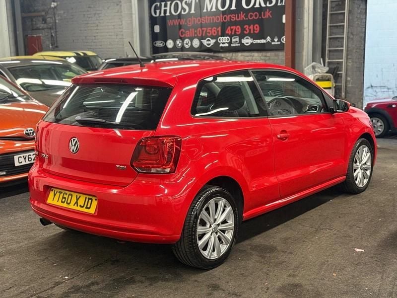 Used VW Polo SEL 105 HP (77 kW) 2010 Red Hatchback