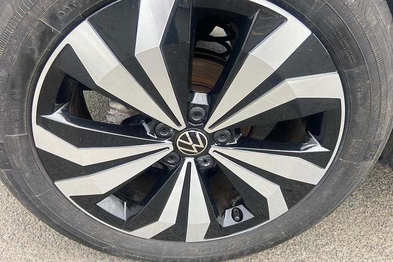 Used VW T-Cross Black Edition 110 HP (80 kW) 2022 White SUV