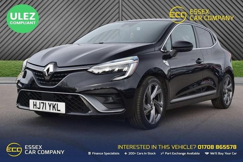 Used Renault Clio V RS Line 140 HP (102 kW) 2022 Black Hatchback